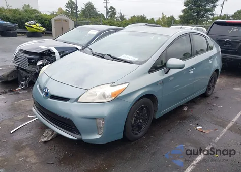 2012 Toyota Prius Two из США, поврежденный, VIN JTDKN3DU5C1598898